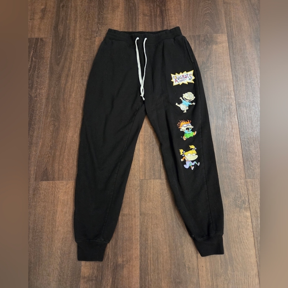 Nickelodeon Rugrats Black Kids Joggers